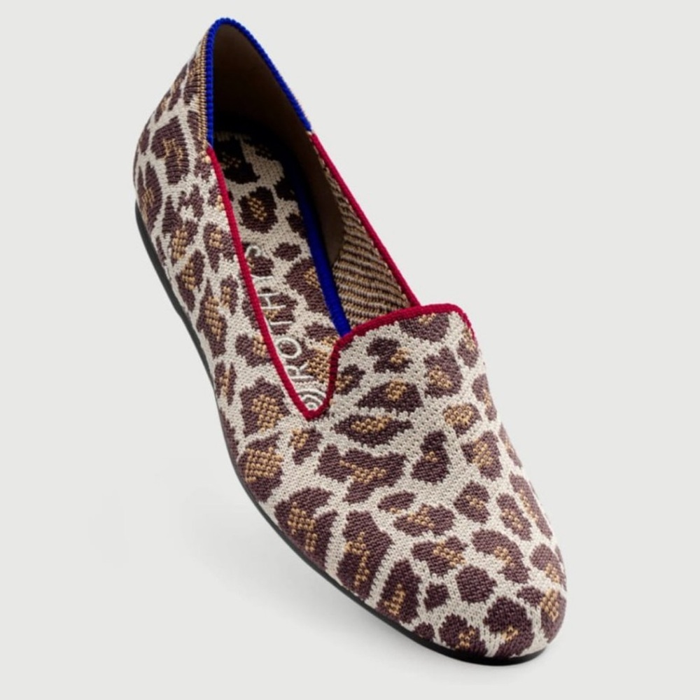 Rothy’s Loafer Mocha Spot Cheetah Print 8